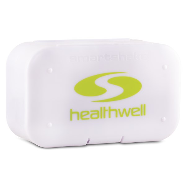 Healthwell Pill Box, 1 kpl, Valkoinen