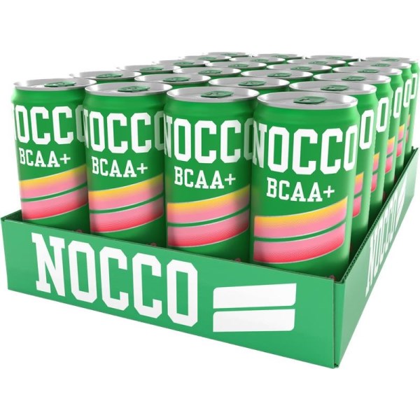 NOCCO BCAA, Peachango Koffeinfri, 24-pack