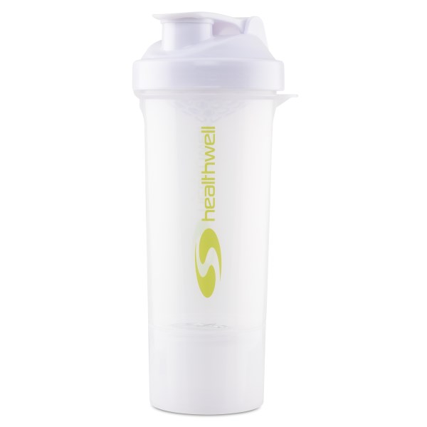 Healthwell Smartshake Slim, 500 ml, Valkoinen